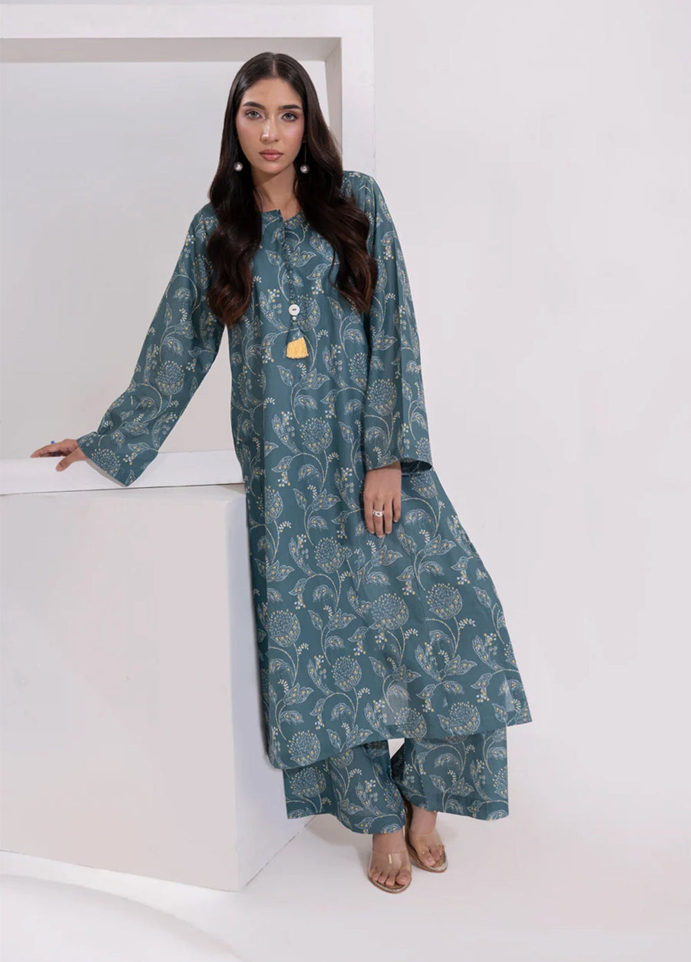 The Print Story by Shamooz RTW Printed Lawn 2 Piece Suit SHM26PL Aira I-L-002 - Casual Collection