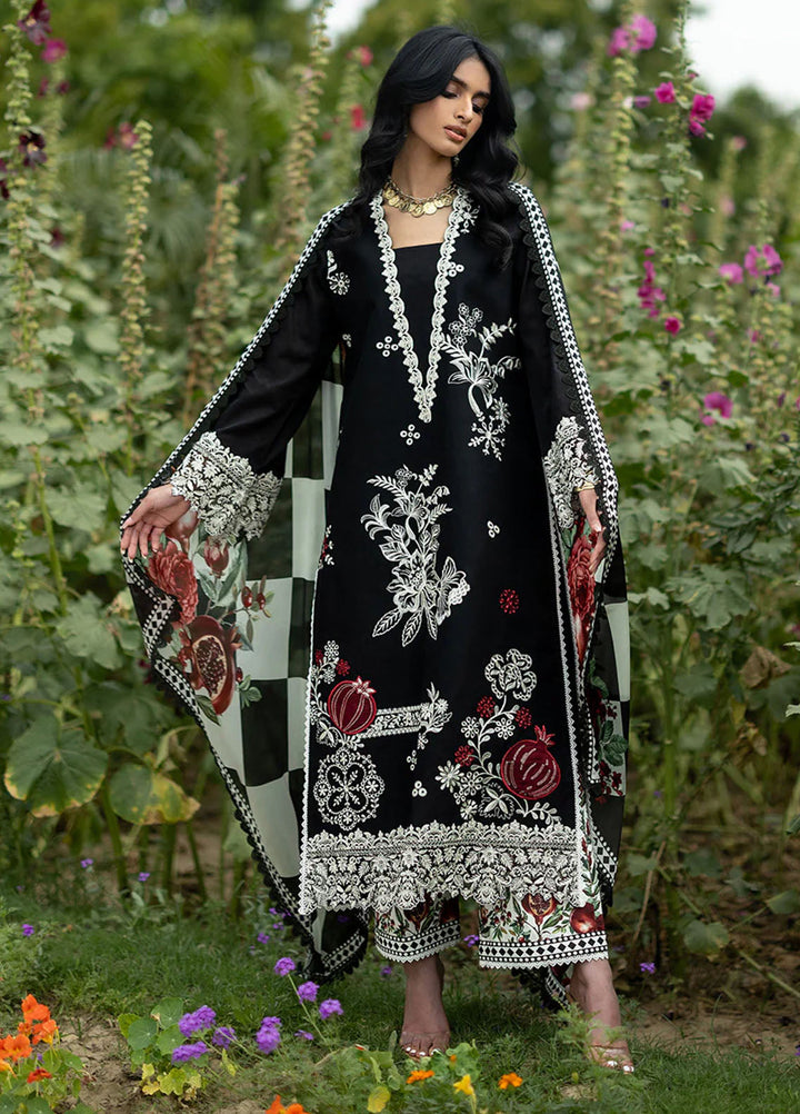 Zainab Chottani Unstitched Embroidered Lawn 3 Piece Suit ZC26ULE Fia 03 - Eid Collection