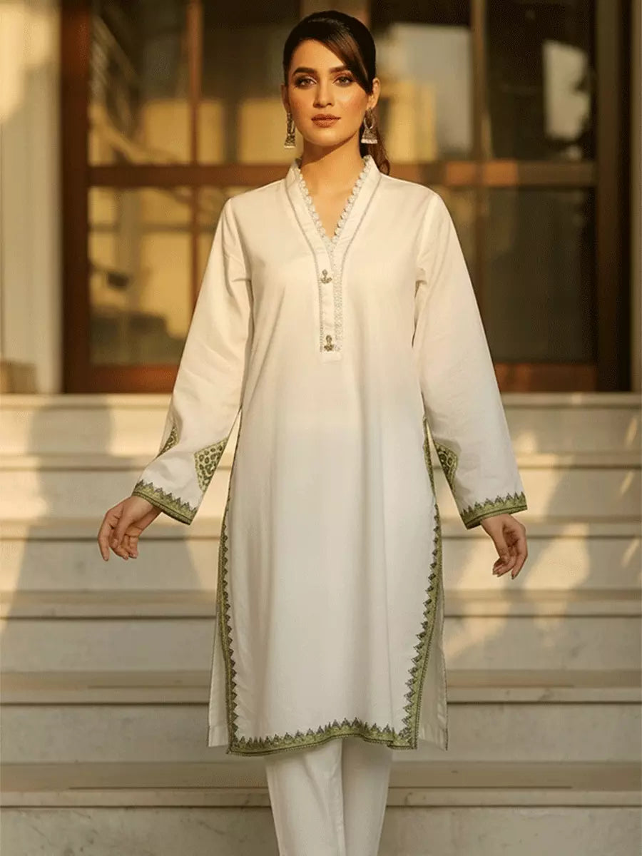 Salitex Women Embroidered Georgette 2 Piece Suit AIZ2PEC310 - Summer Collection