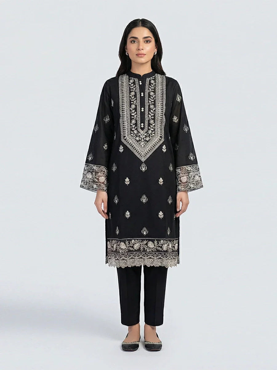 Salitex Women Embroidered Cambric 2 Piece Suit PML2PEC240 - Summer Collection