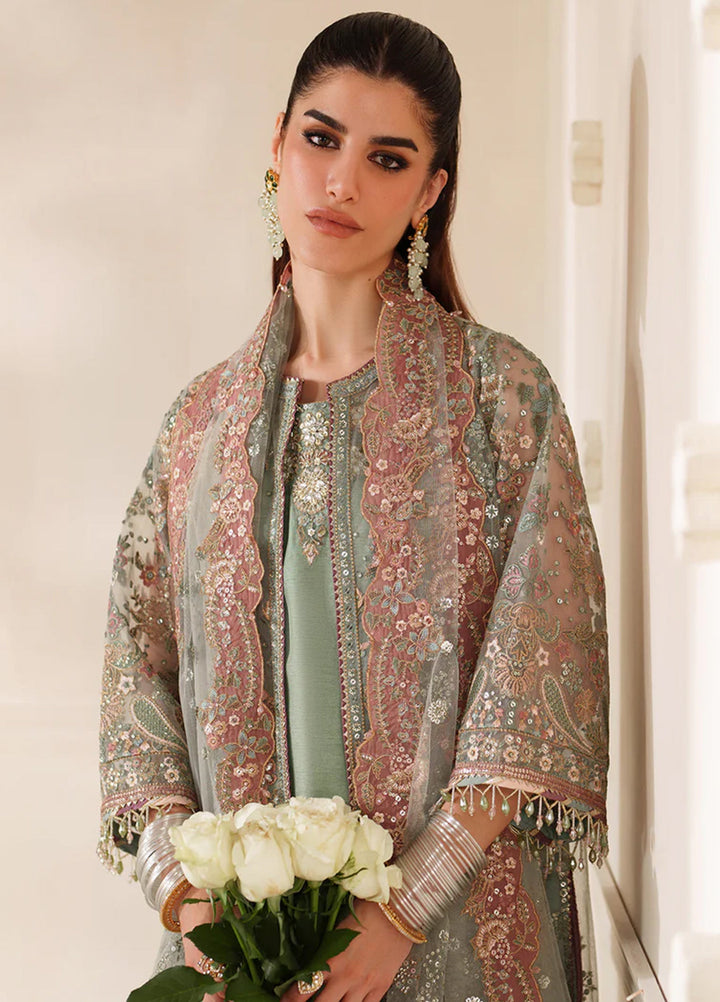 Chantelle by Baroque Unstitched Embroidered Net 3 Piece Suit BQ26UCF V14-D06 - Festive Collection