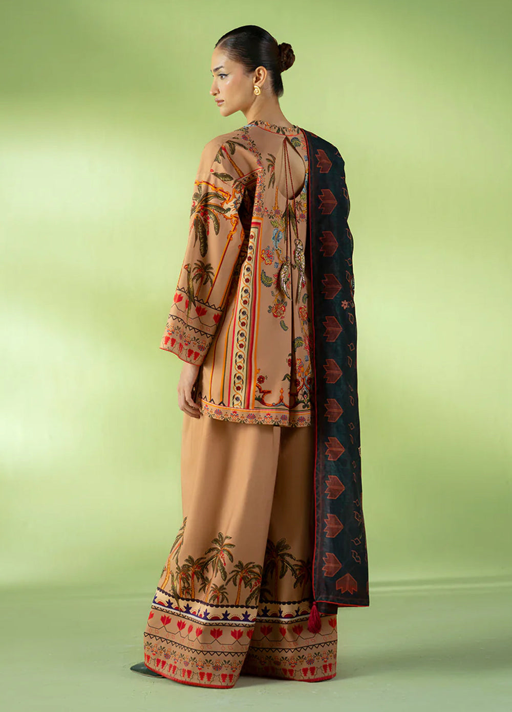 Joolie Prints by Saira Rizwan Printed Cambric Suits Unstitched 3 Piece SR25JP JPU25-05 Golden Hour - Summer Collection