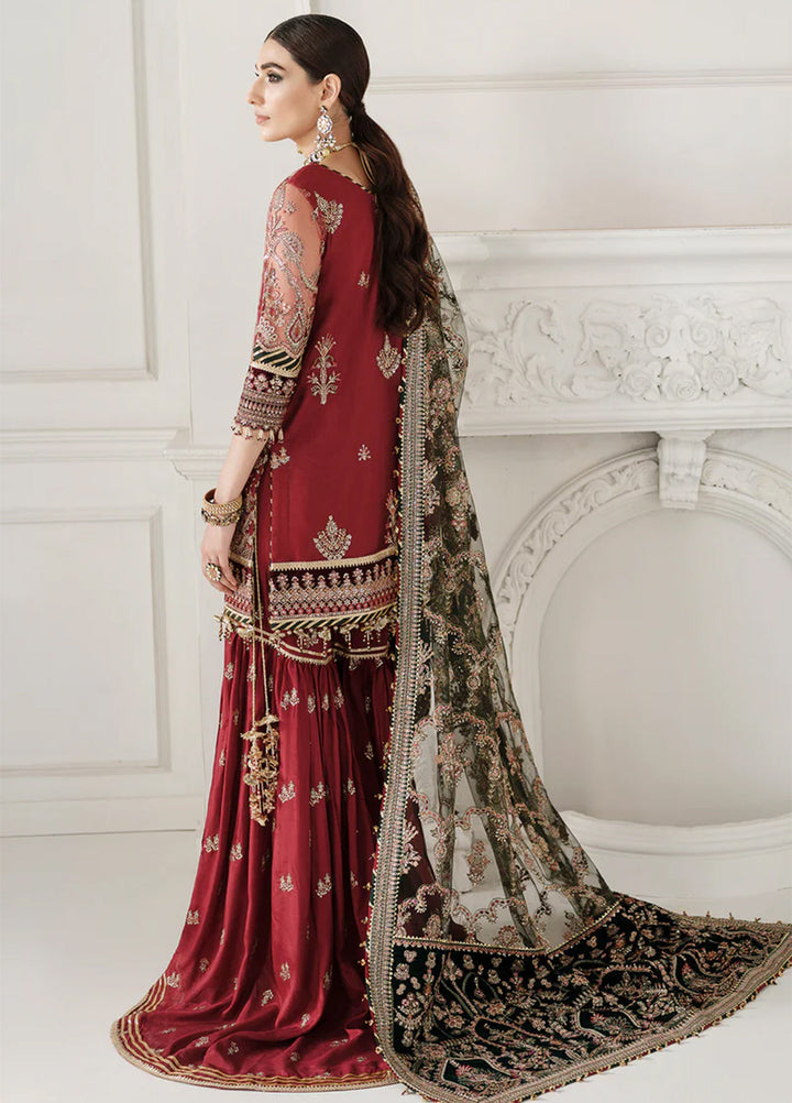Chantelle by Baroque Unstitched Embroidered Net 3 Piece Suit BQ26UCF CH10-D07 - Festive Collection