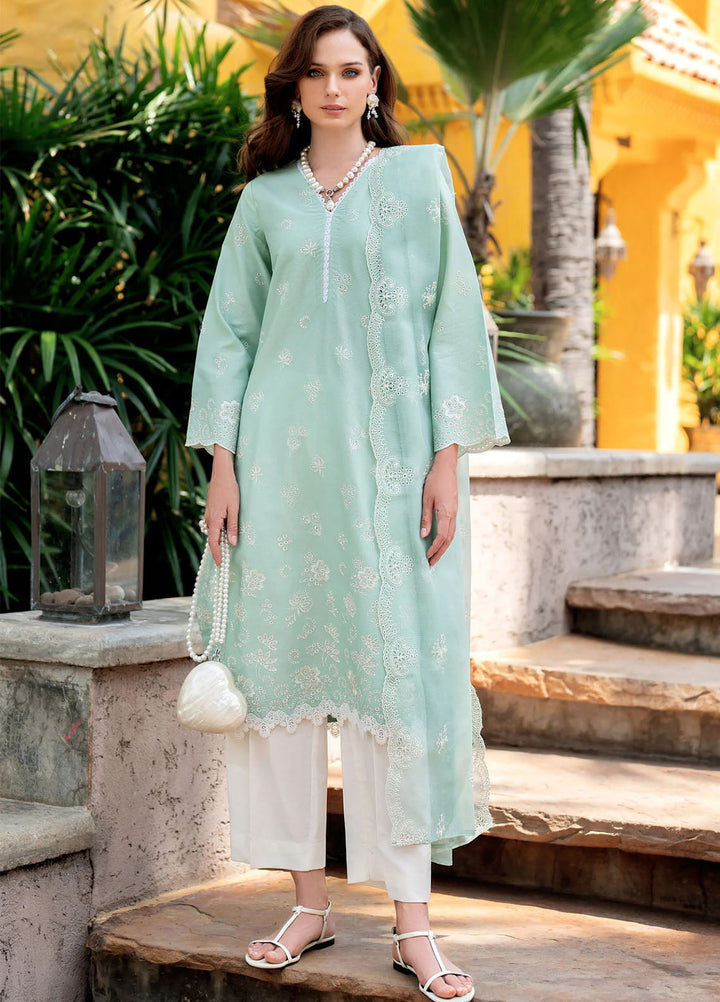 Xenia Formals Unstitched Embroidered Lawn 3 Piece Suit XE26ULS D-02 Daye - Summer Collection