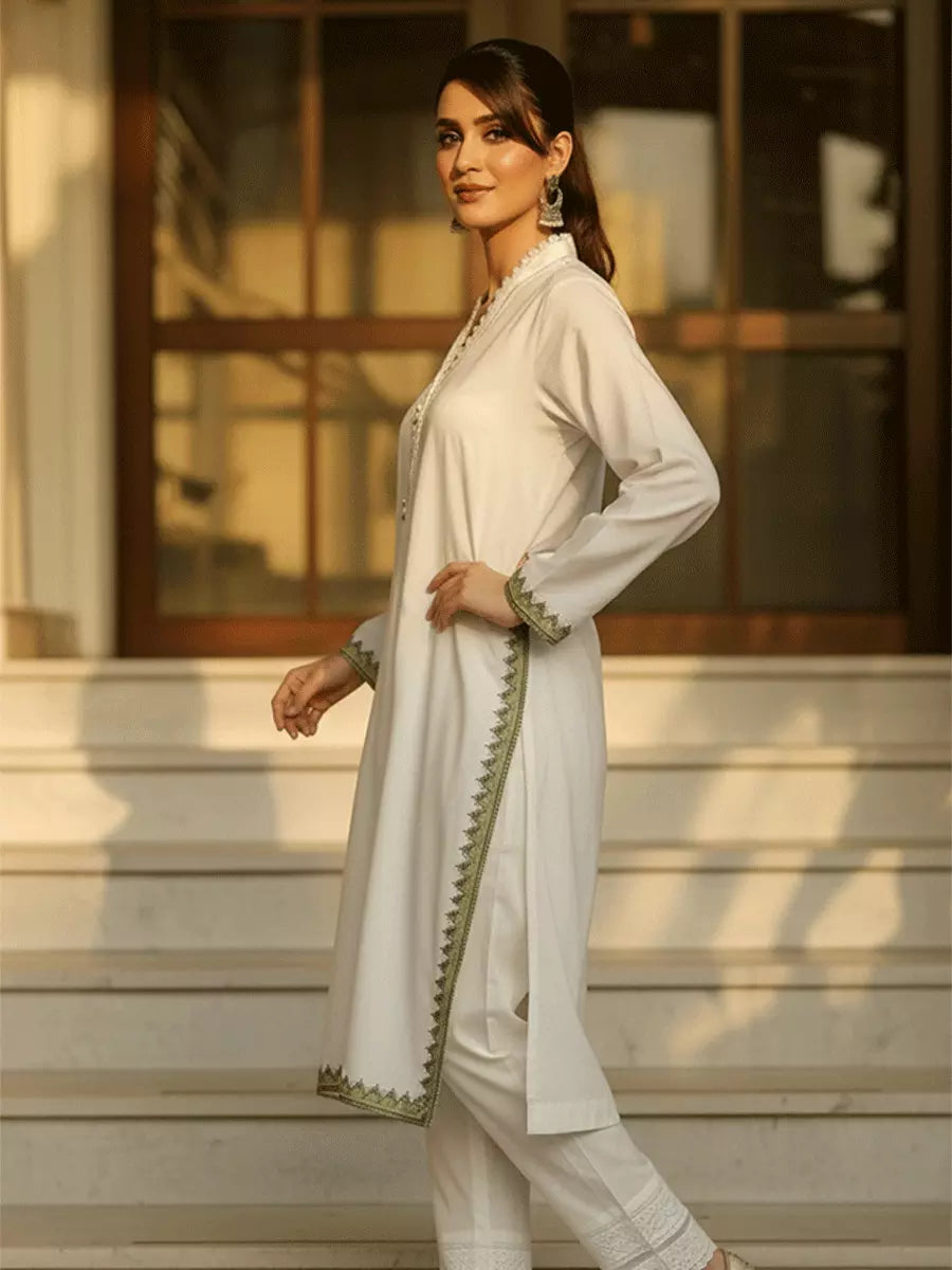Salitex Women Embroidered Georgette 2 Piece Suit AIZ2PEC310 - Summer Collection