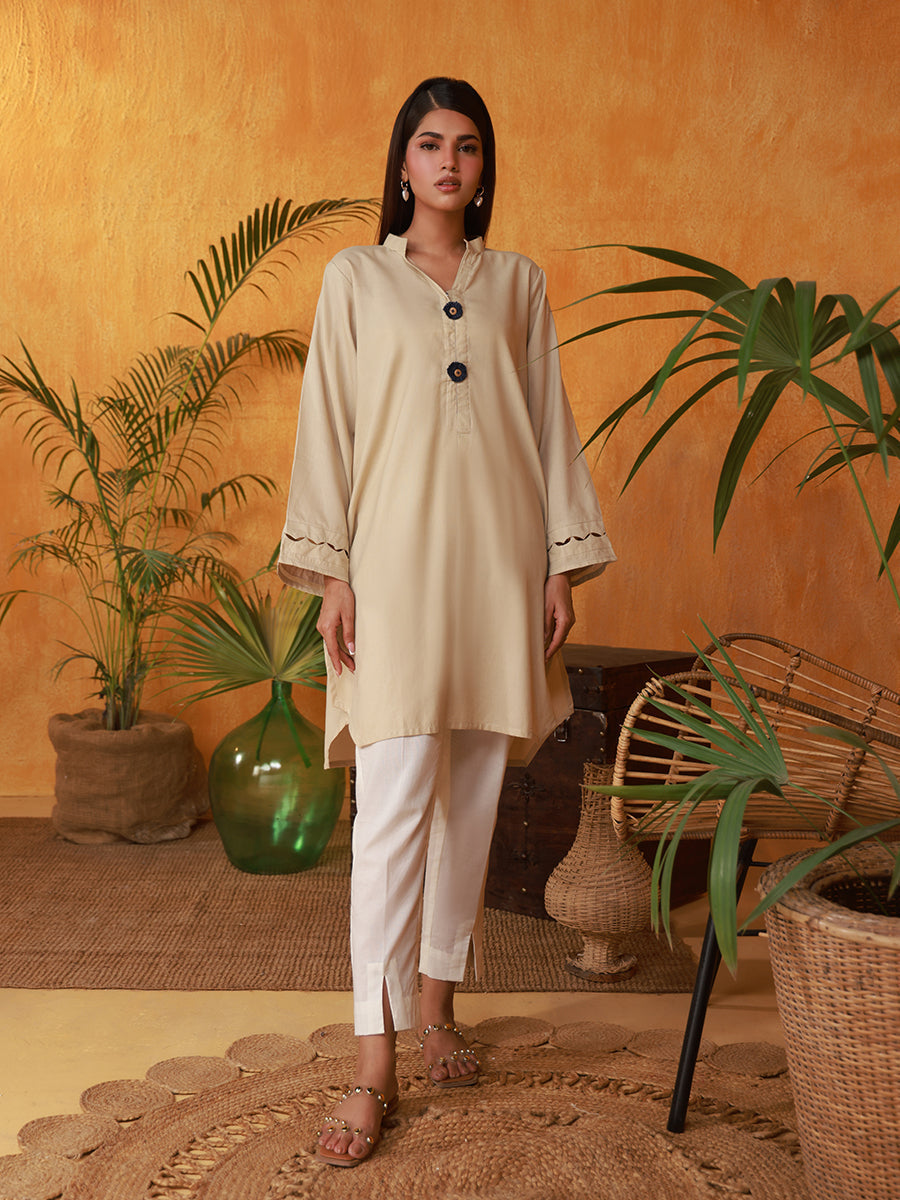 Salitex Women Solids Dobby 1 Piece Shirt WRTKBA24AL222 - Summer Collection