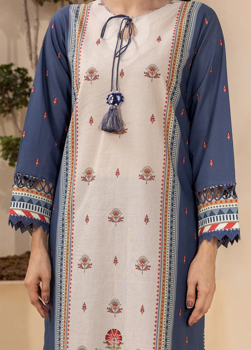 Zellbury Unstitched Printed Lawn 3 Piece Suit ZB26UC WUS26X30706 - Casual Collection