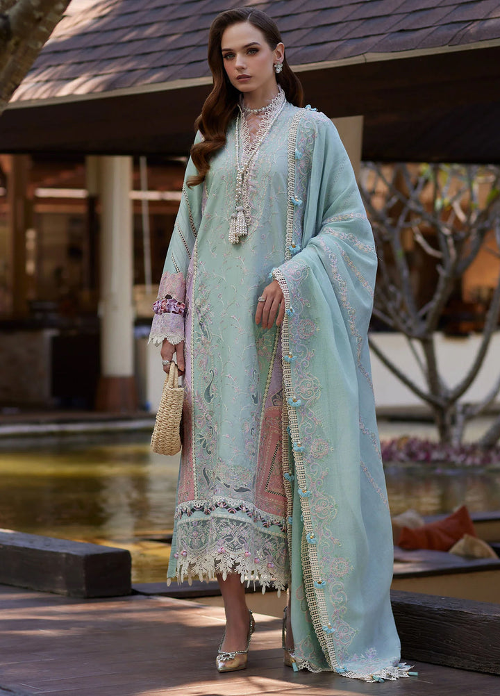 Ariya by Kanwal Malik Unstitched Embroidered Luxury Lawn 3 Piece Suit KM26UA D-3 ELIANA - Summer Collection