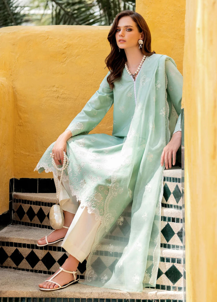 Xenia Formals Unstitched Embroidered Lawn 3 Piece Suit XE26ULS D-02 Daye - Summer Collection