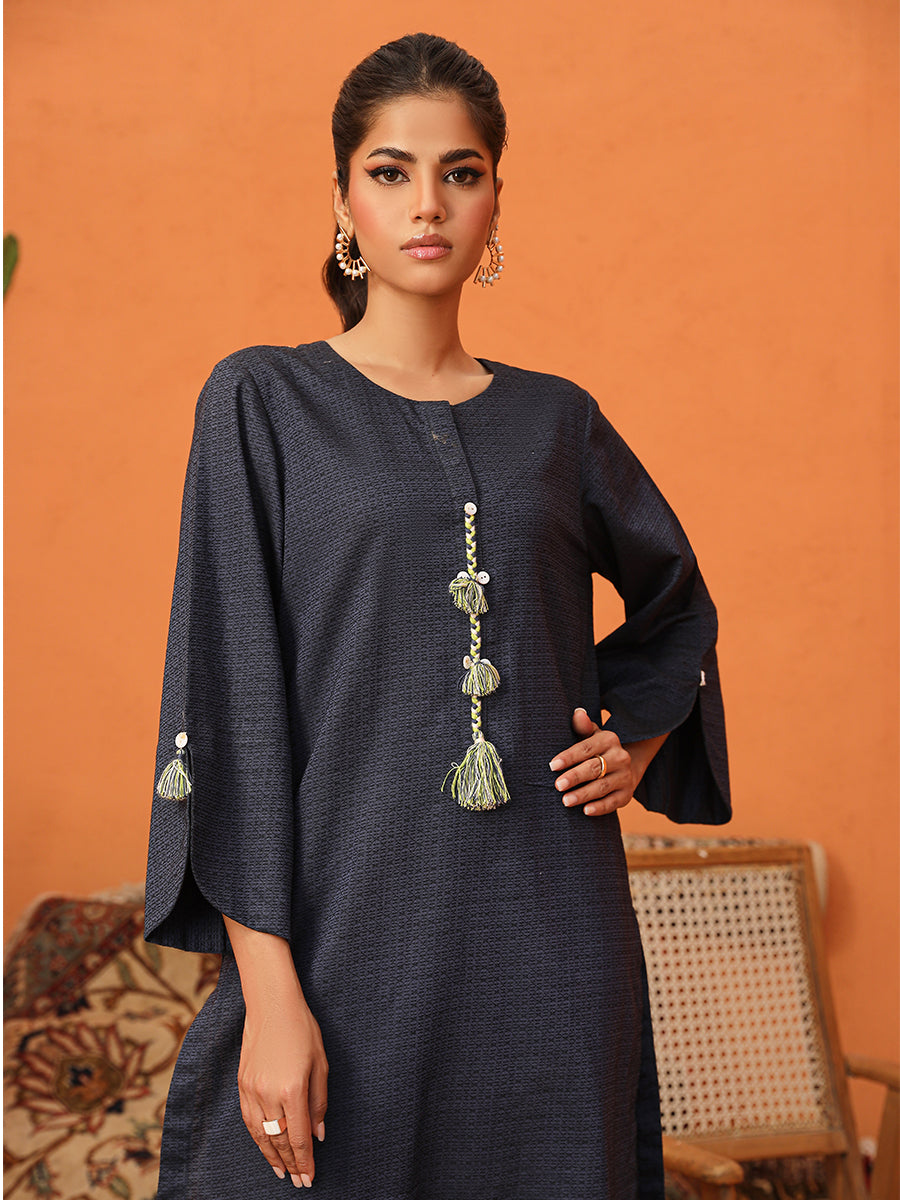 Salitex Women Solids Yarn Dyed 1 Piece Shirt WRTKBA24AL201 - Summer Collection