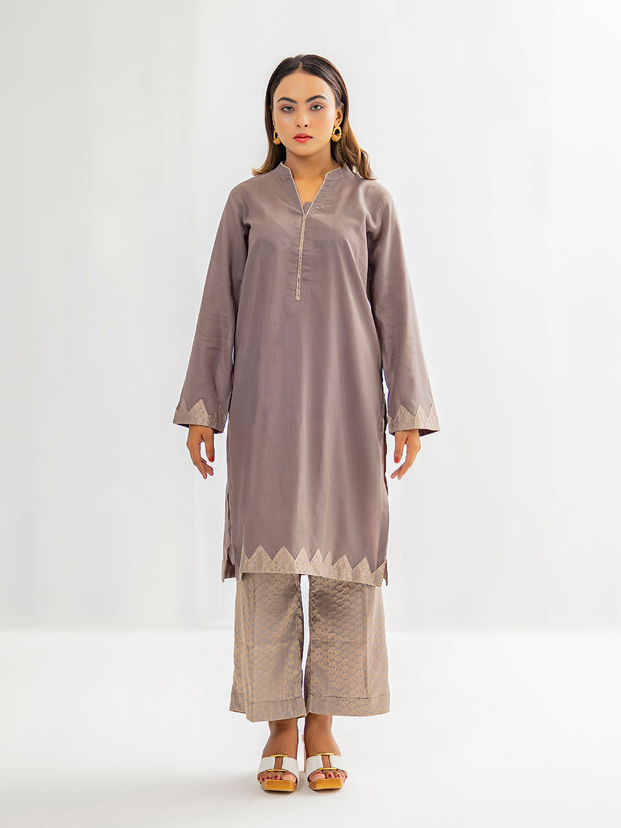 Salitex Women Printed Cambric 1 Piece Shirt CPS24LFT008 - Winter Collection