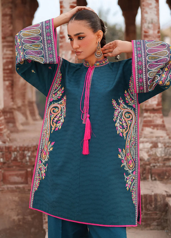 Suroor by Bin Ilyas RTW Embroidered Jacquard Lawn 3 Piece Suit BI26PSL 246A - Festive Collection