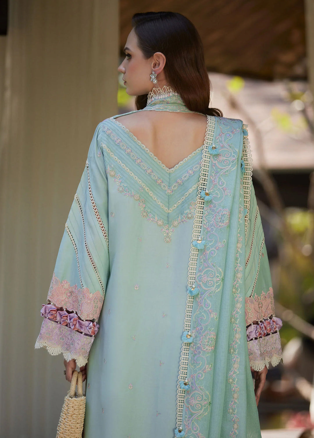 Ariya by Kanwal Malik Unstitched Embroidered Luxury Lawn 3 Piece Suit KM26UA D-3 ELIANA - Summer Collection