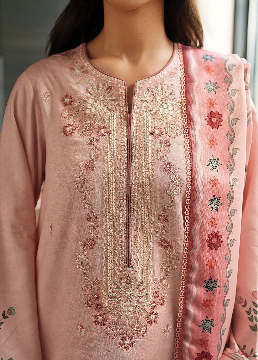 Bellini by Seran Unstitched Winter Viscose Embroidered Suits 3 Piece SN25BW Seralyn - Winter Collection