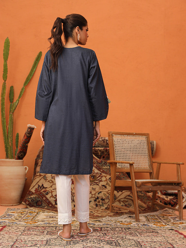 Salitex Women Solids Yarn Dyed 1 Piece Shirt WRTKBA24AL201 - Summer Collection