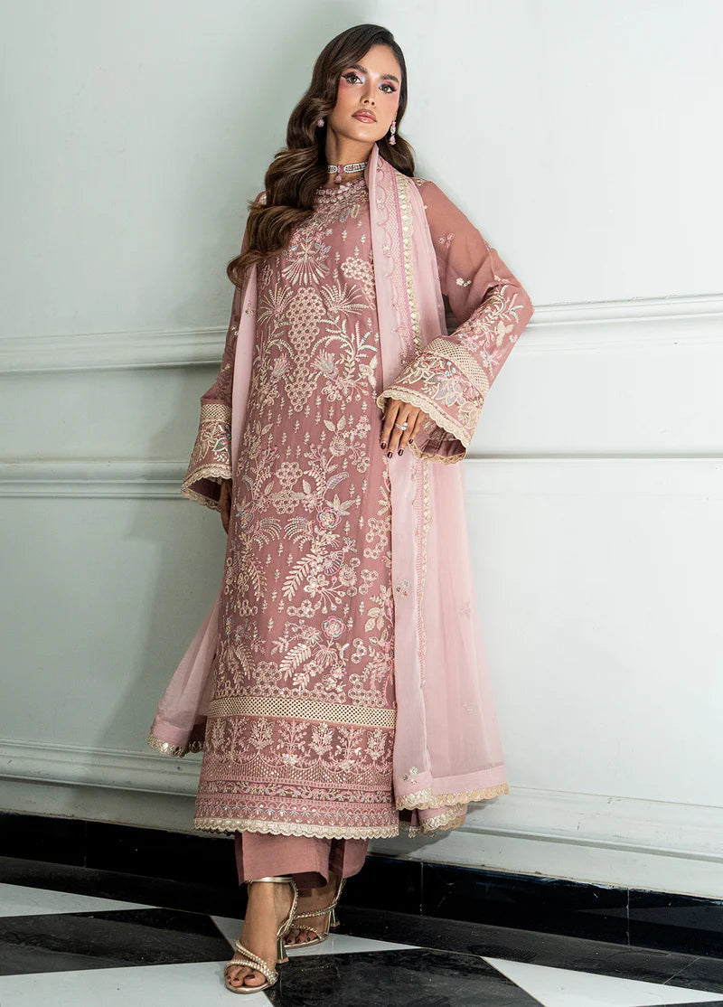 Maison d'or by Sahane Pret Embroidered Chiffon 3 Piece Suit CT 27007P Mellony - Festive Collection