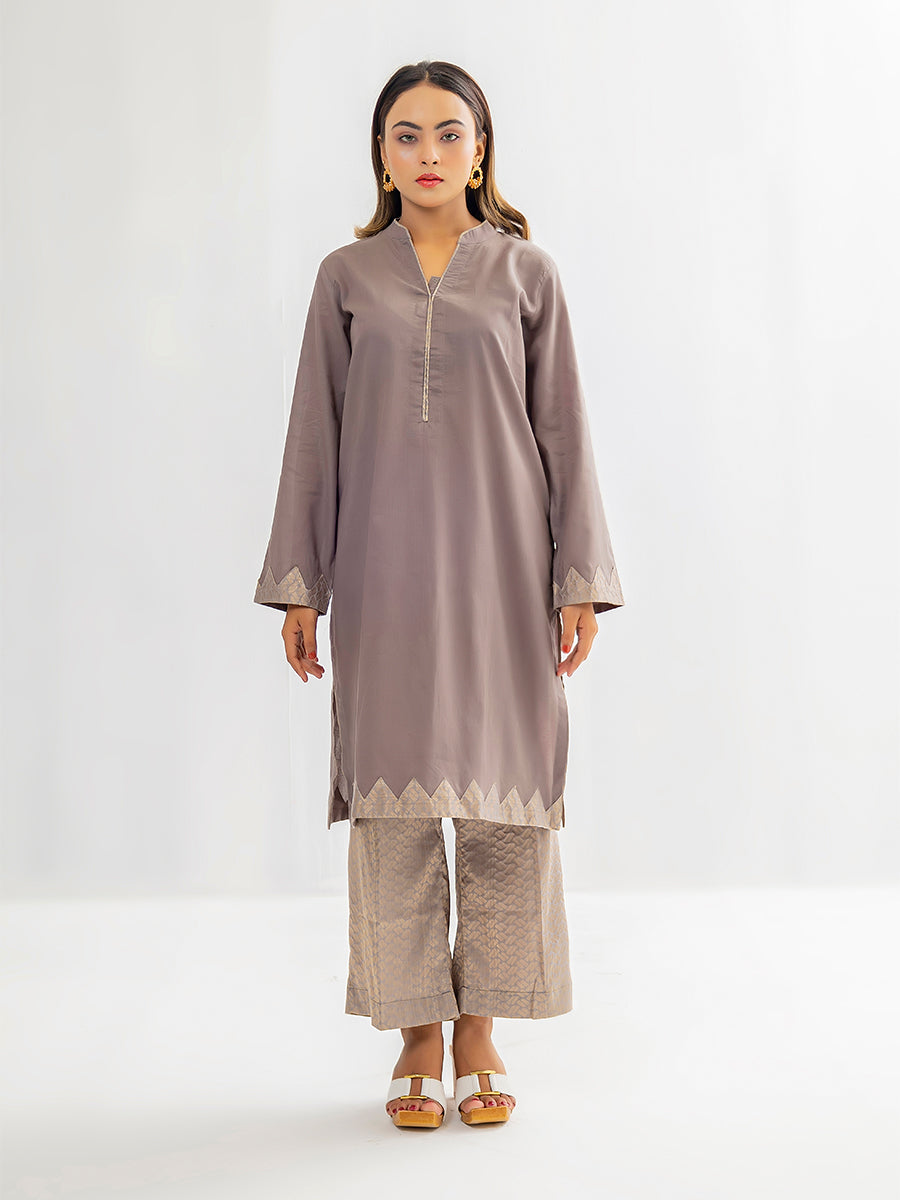 Salitex Women Printed Cambric 1 Piece Shirt CPS24LFT008 - Winter Collection