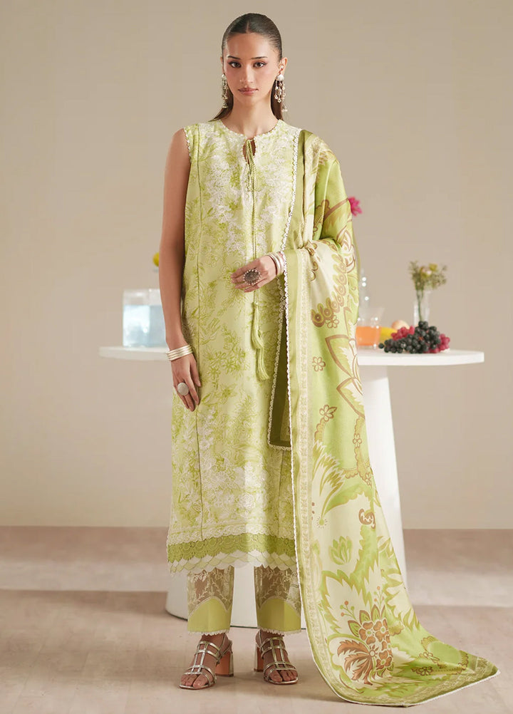 JoJo by Bin Ilyas Unstitched Embroidered Lawn 3 Piece Suit BI26UJJ D-86B - Summer Collection