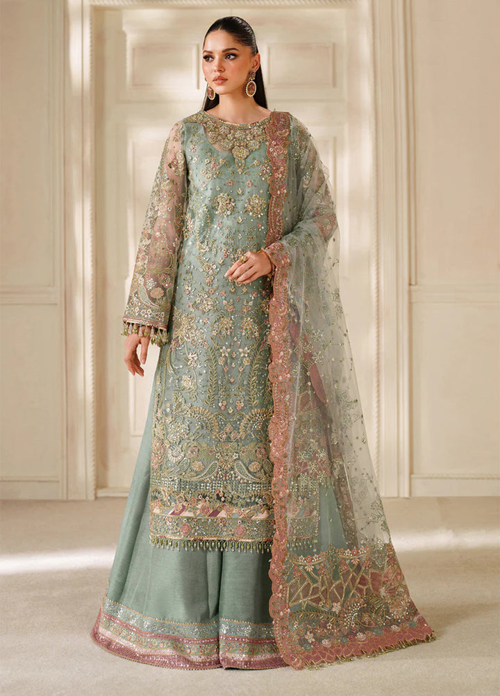 Chantelle by Baroque Unstitched Embroidered Net 3 Piece Suit BQ26UCF V14-D06 - Festive Collection