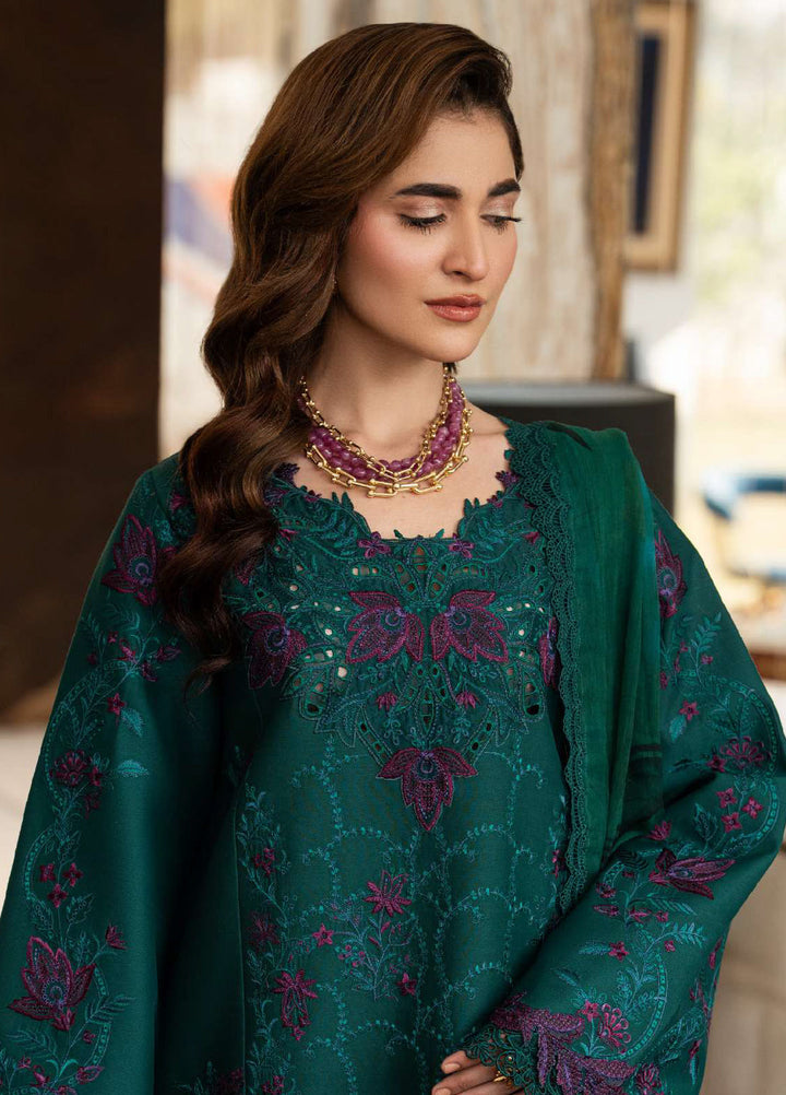 Carnation by Rang Rasiya Unstitched Embroidered Lawn 3 Piece Suit RR26UCL D10 KEYA - Eid Collection