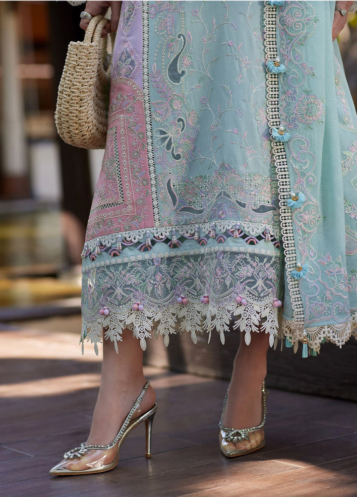 Ariya by Kanwal Malik Unstitched Embroidered Luxury Lawn 3 Piece Suit KM26UA D-3 ELIANA - Summer Collection