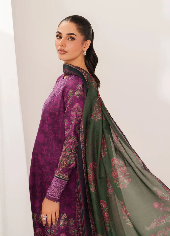 Xenia Formals Unstitched Embroidered Lawn 3 Piece Suit XE26ULS D-07 Ainee - Summer Collection