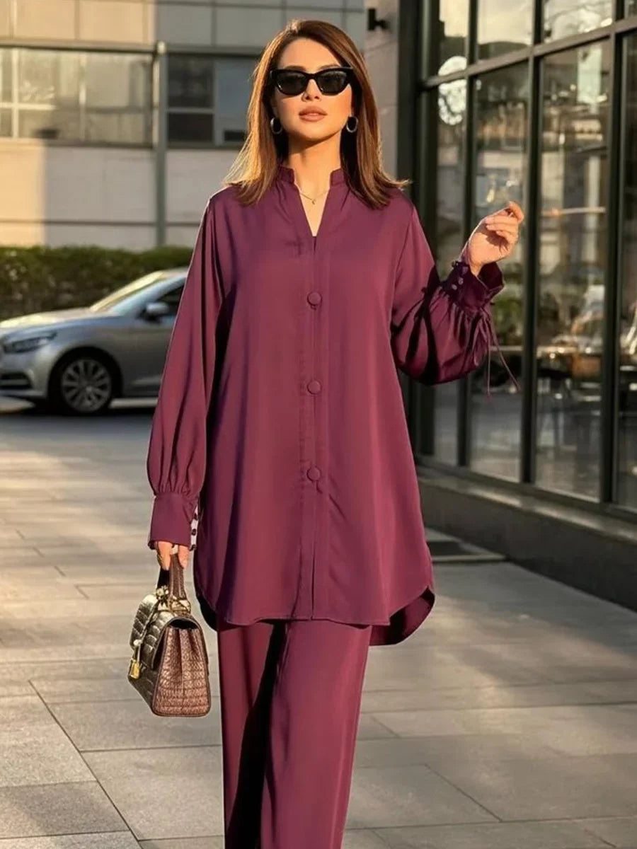 Salitex Women Embroidered Textured 2 Piece Suit WP7L2PBC328 - Summer Collection