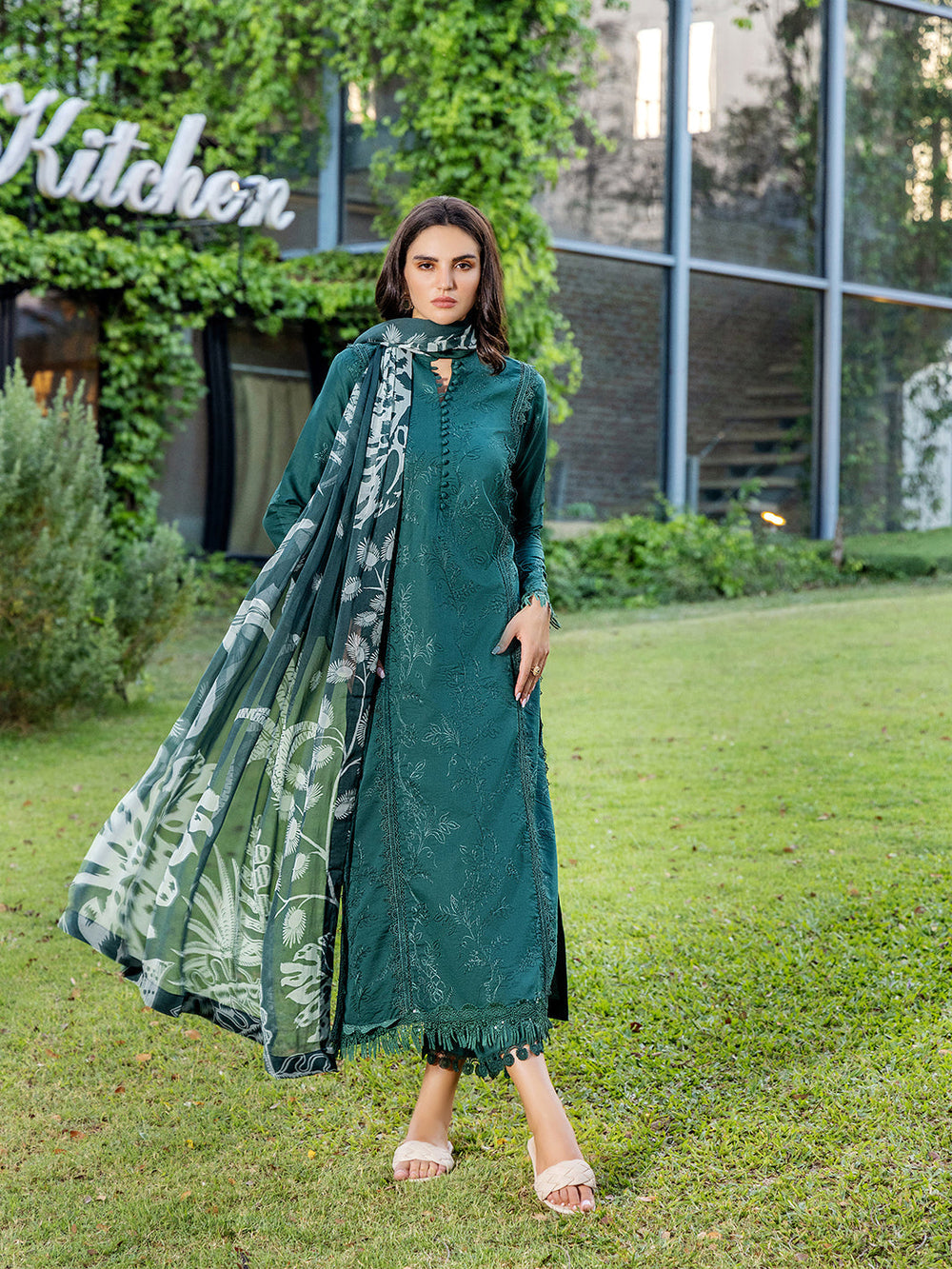 Sole by Yards Unstitched Embroidered Lawn 3 Piece Suit Mirage Casual Collection