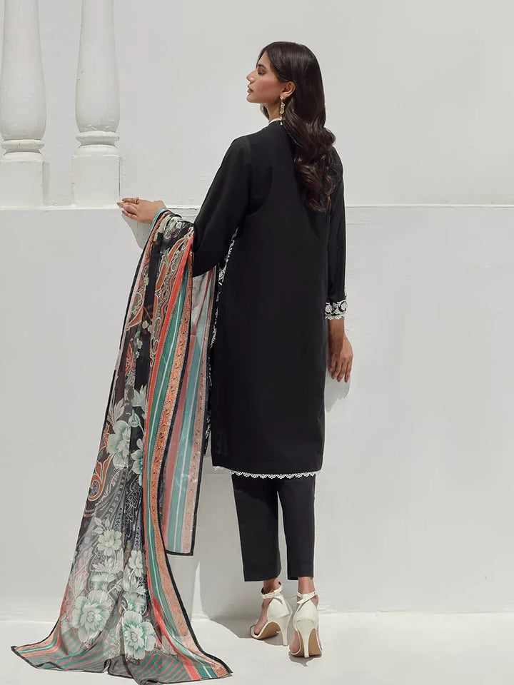 Salitex Women Embroidered Dobby 3 Piece Suit WRS3BA24AL15 - Summer Collection