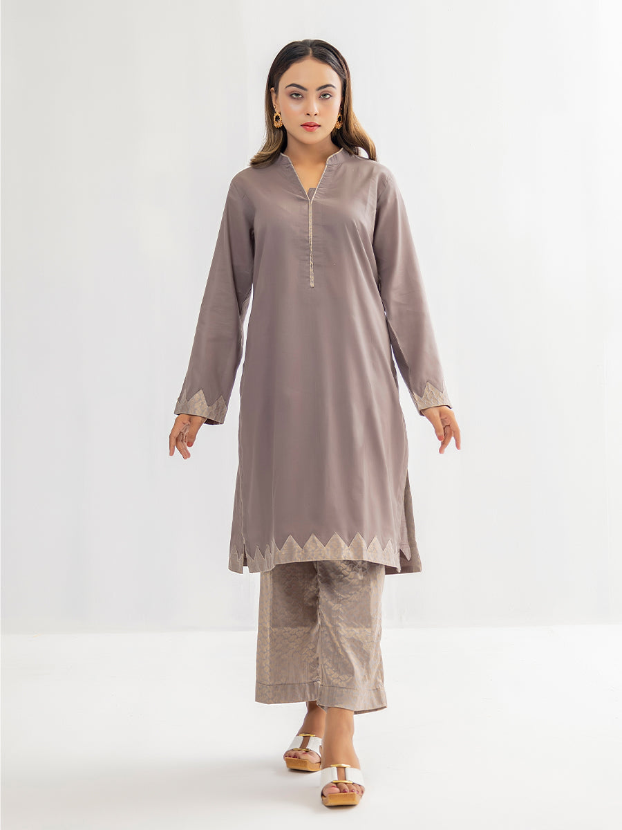 Salitex Women Printed Cambric 1 Piece Shirt CPS24LFT008 - Winter Collection