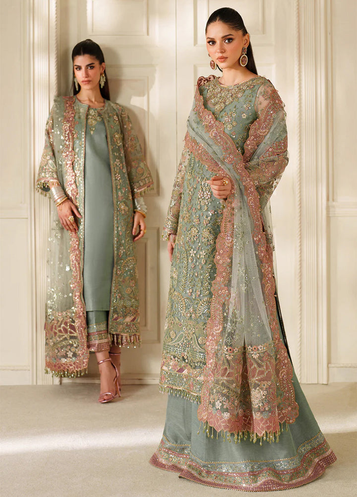 Chantelle by Baroque Unstitched Embroidered Net 3 Piece Suit BQ26UCF V14-D06 - Festive Collection