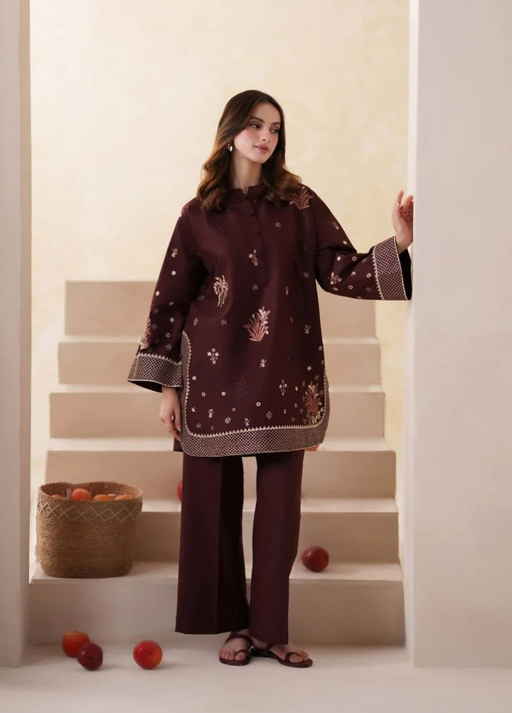 Neeshay Women RTW Embroidered Lawn 2 Piece Suit NSH26RL SB-17 - Casual Collection