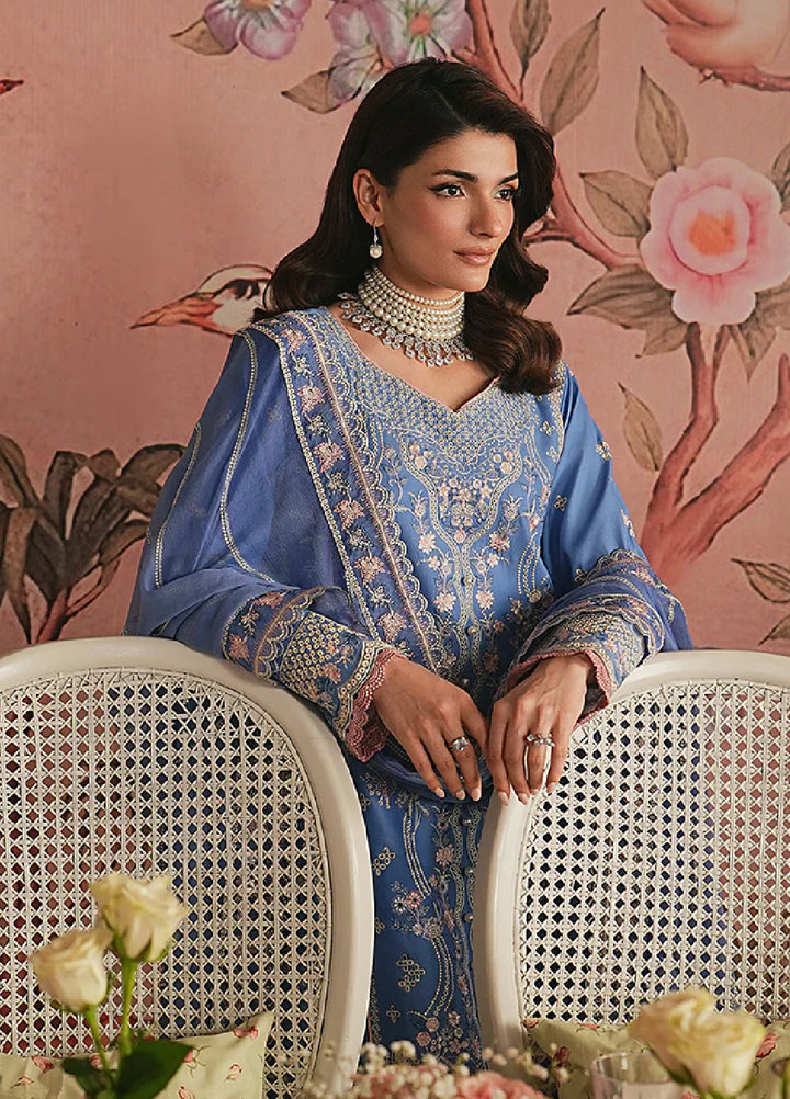 Gulaal Unstitched Embroidered Luxury Lawn 3 Piece Suit GL26USL ISMER LL-17 - Festive Collection