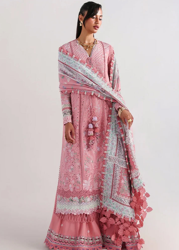 Suffuse Unstitched Embroidered Lawn 3 Piece Suit SSY26ULE Kesira - Eid Collection