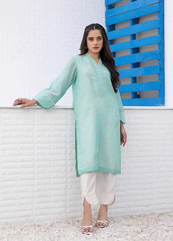 Salitex Women Embroidered Cotton 2 Piece Suit LPS24LFT007 - Summer Collection