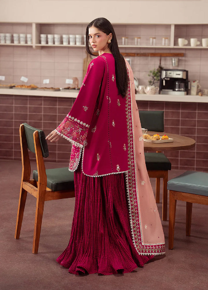 Brewed by Ayzel Unstitched Embroidered Lawn 3 Piece Suit AAF26UBL Doppio ZWU-0143-3PO - Festive Collection