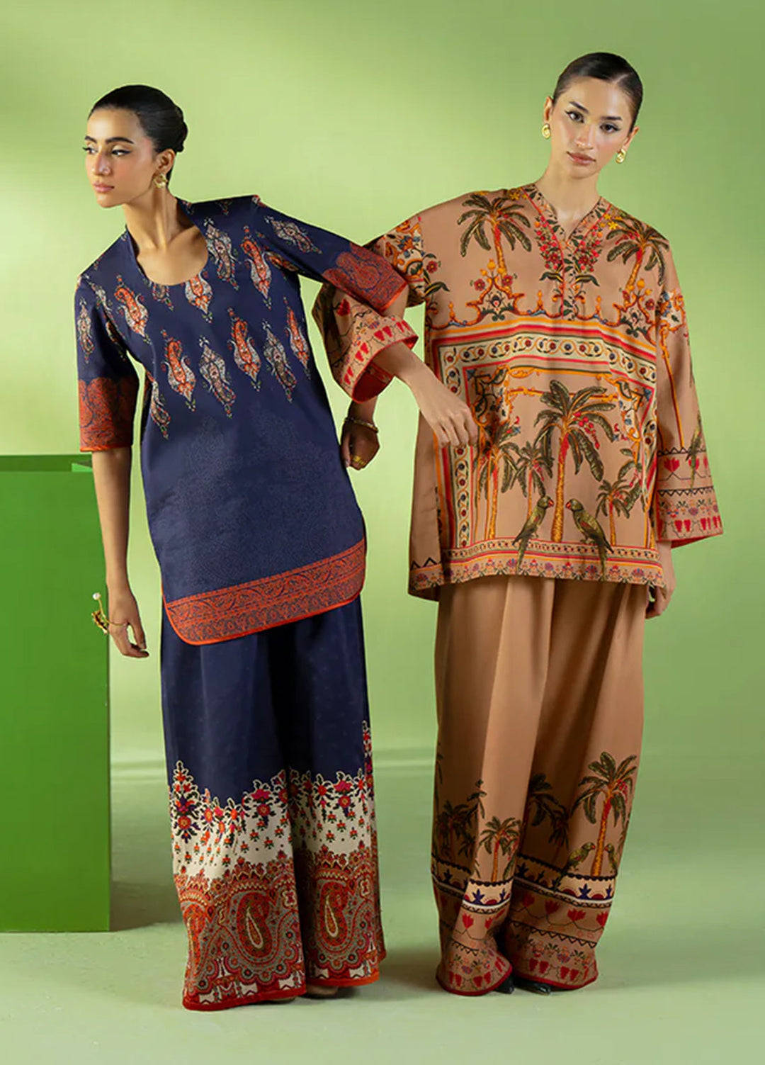 Joolie Prints by Saira Rizwan Printed Cambric Suits Unstitched 3 Piece SR25JP JPU25-02 Cloud Nine - Summer Collection