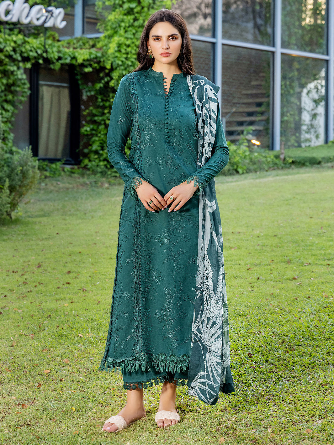Sole by Yards Unstitched Embroidered Lawn 3 Piece Suit Mirage Casual Collection