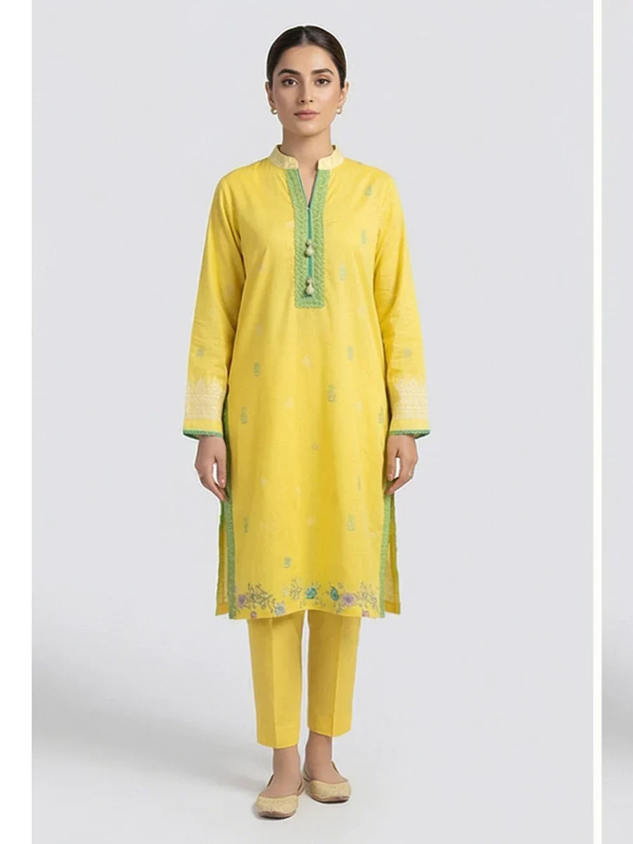 Salitex Women Embroidered 1 Piece Lawn Shirt CPS25LFT021 - Summer Collection