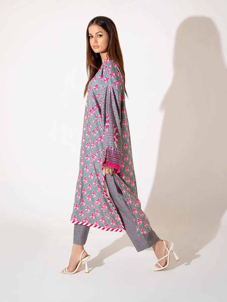 Salitex Women Printed Cottel 2 Piece Suit SPW6AP078 - Winter Collection