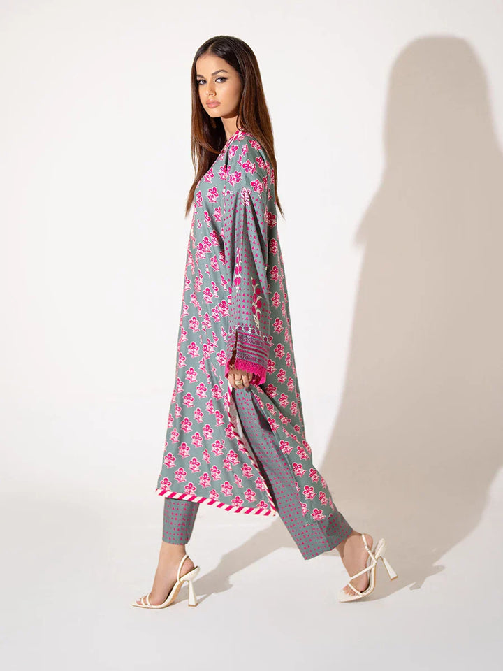 Salitex Women Printed Cottel 2 Piece Suit SPW6AP078 - Winter Collection