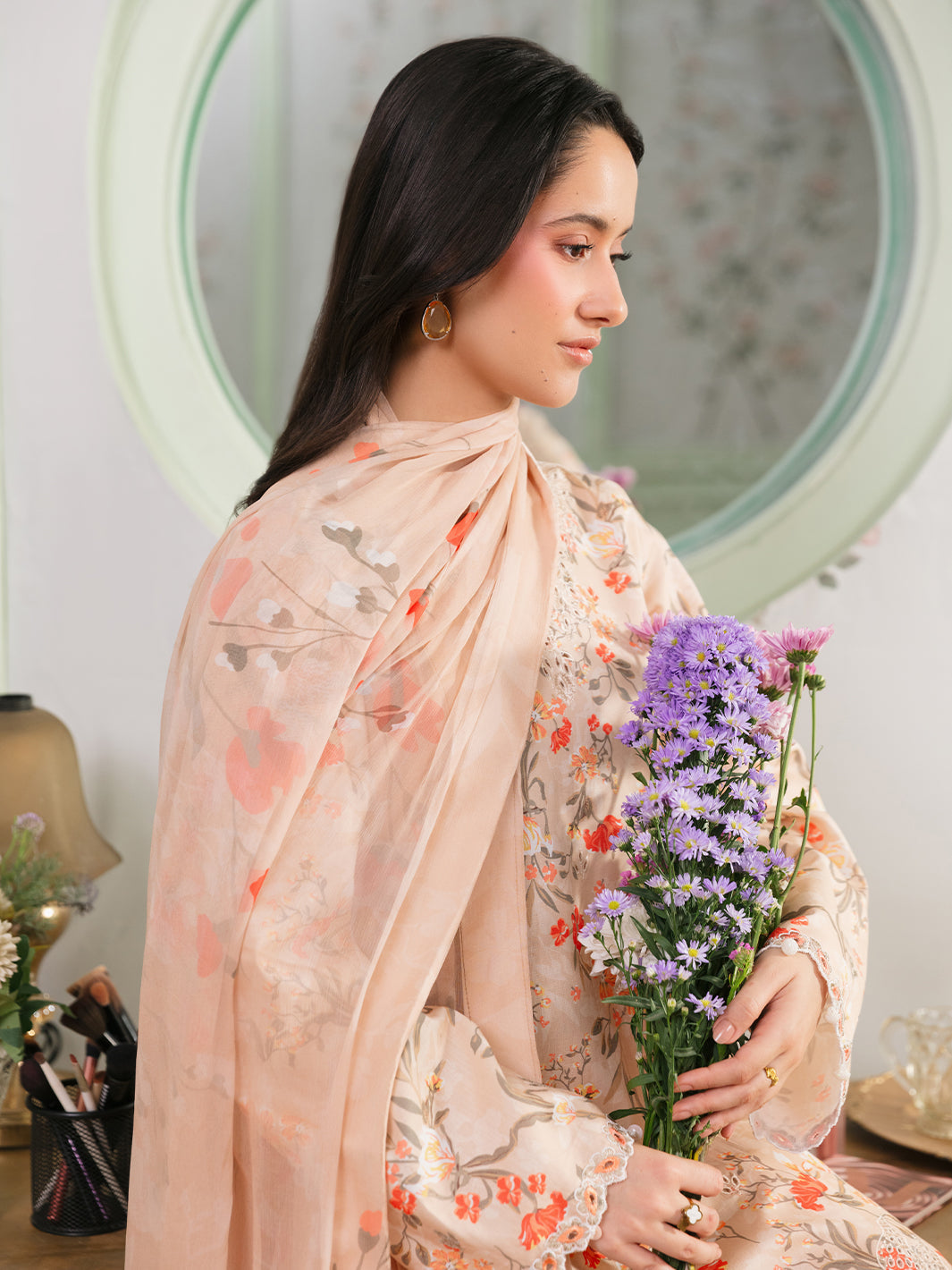The Meetup by Yards Unstitched Embroidered Lawn 3 Piece Suit Light Whispers Casual Collection
