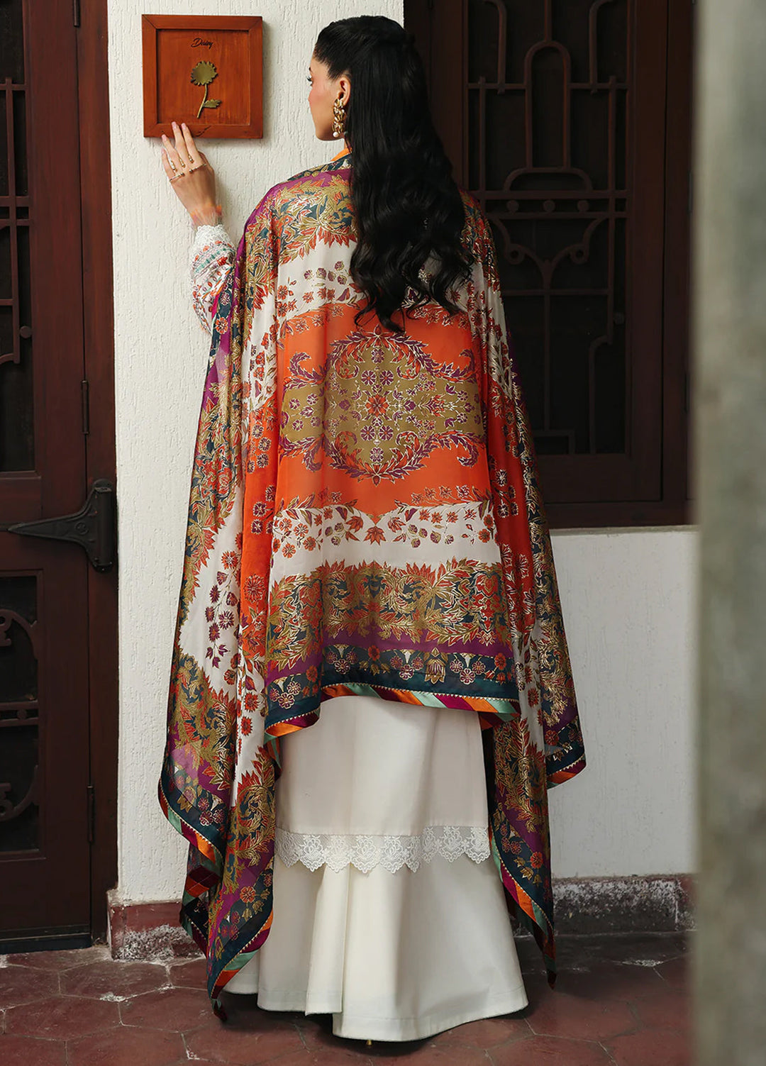 Lumina by Bin Ilyas Unstitched Embroidered Lawn 3 Piece Suit BI26UL L7 4B - Summer Collection