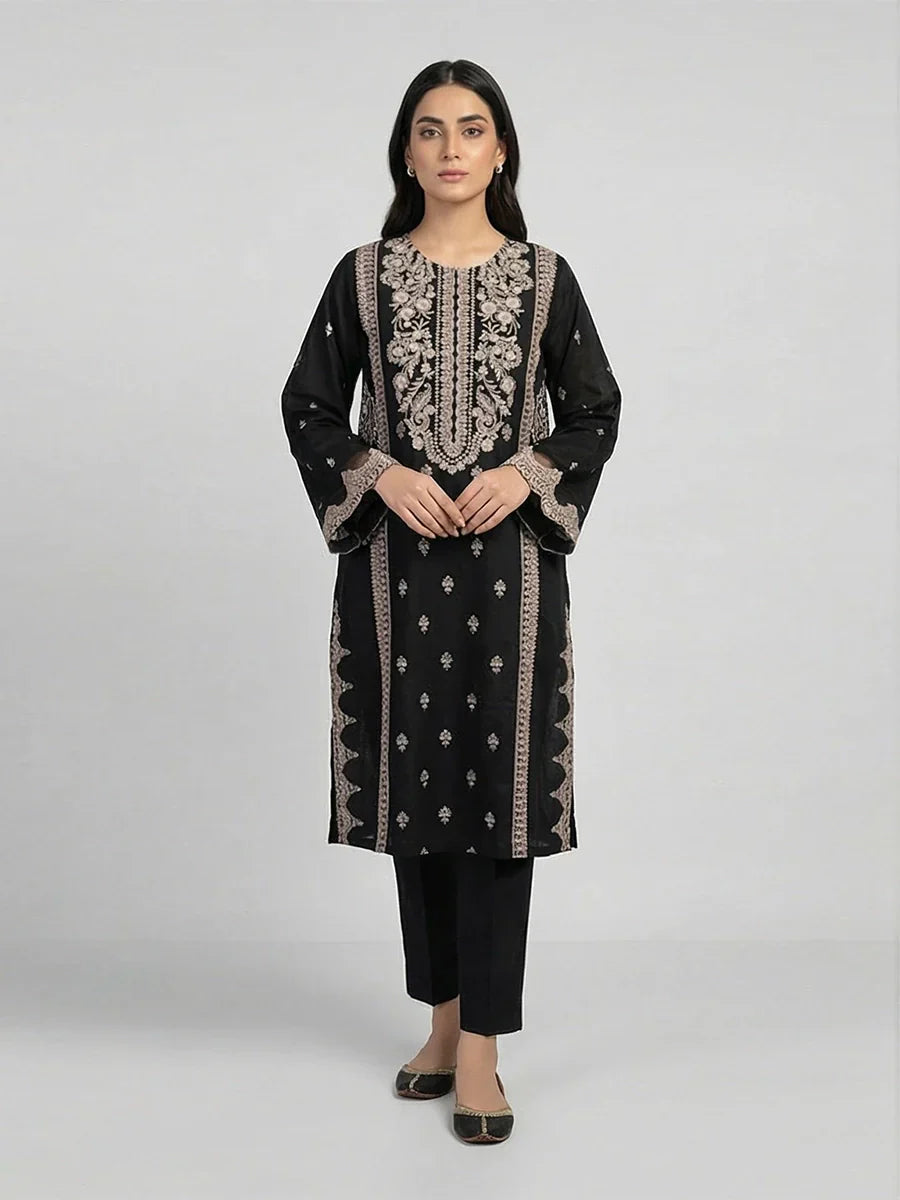 Salitex Women Embroidered Cambric 2 Piece Suit PML2PEC238 - Summer Collection