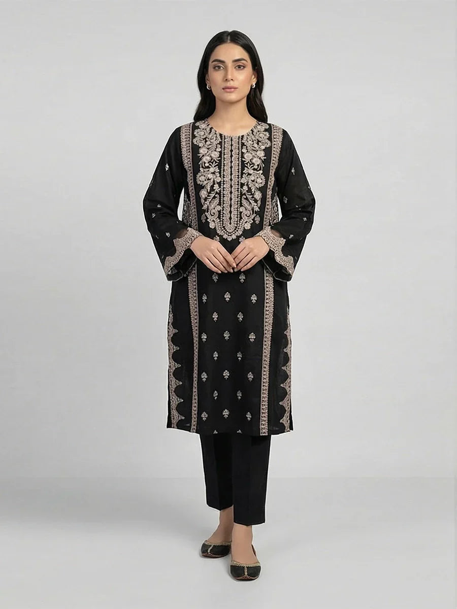 Salitex Women Embroidered Cambric 2 Piece Suit PML2PEC238 - Summer Collection