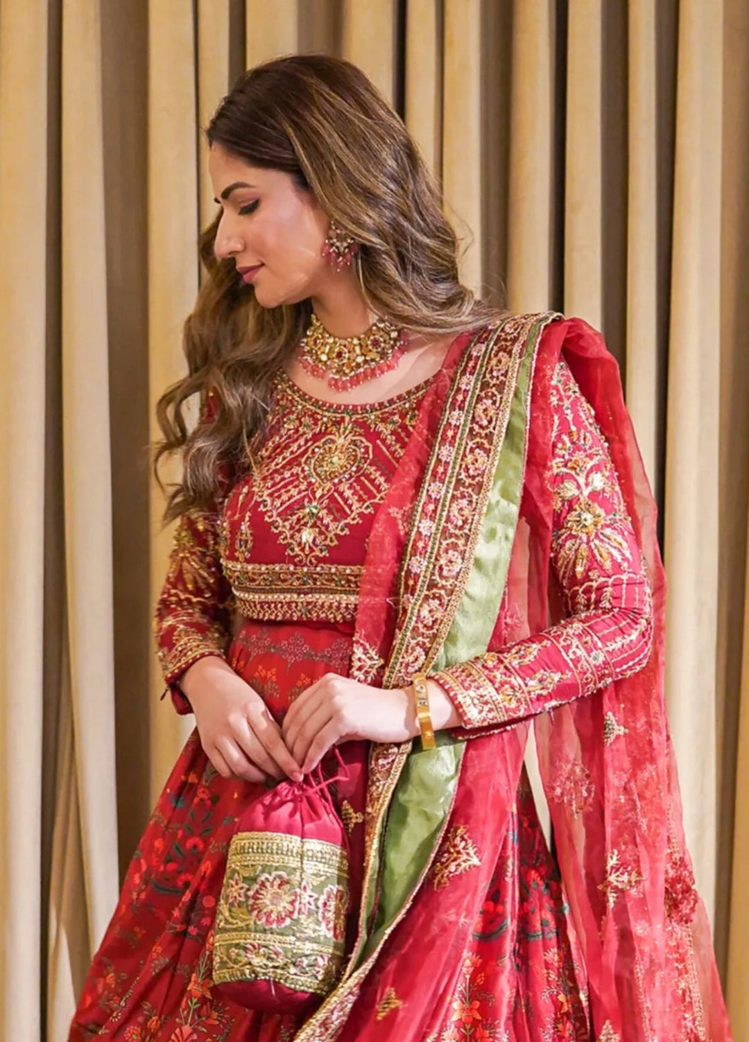 Maria Osama Khan Pret Embroidered 3 Piece Suit Zareen