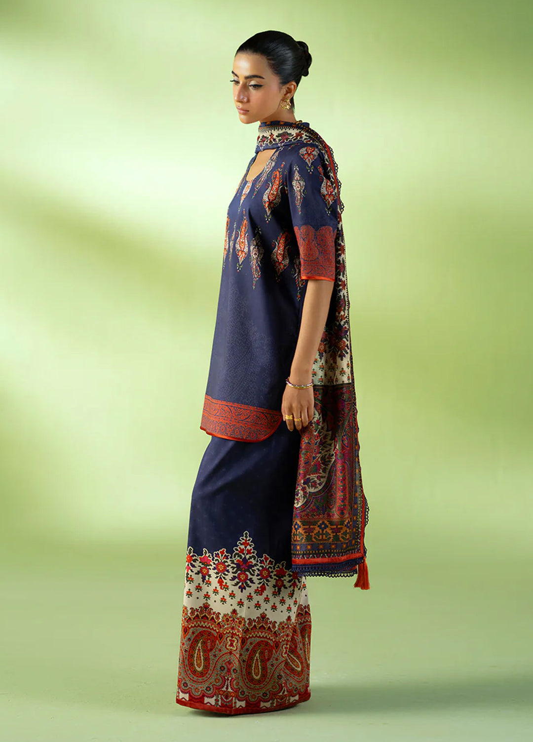 Joolie Prints by Saira Rizwan Printed Cambric Suits Unstitched 3 Piece SR25JP JPU25-02 Cloud Nine - Summer Collection
