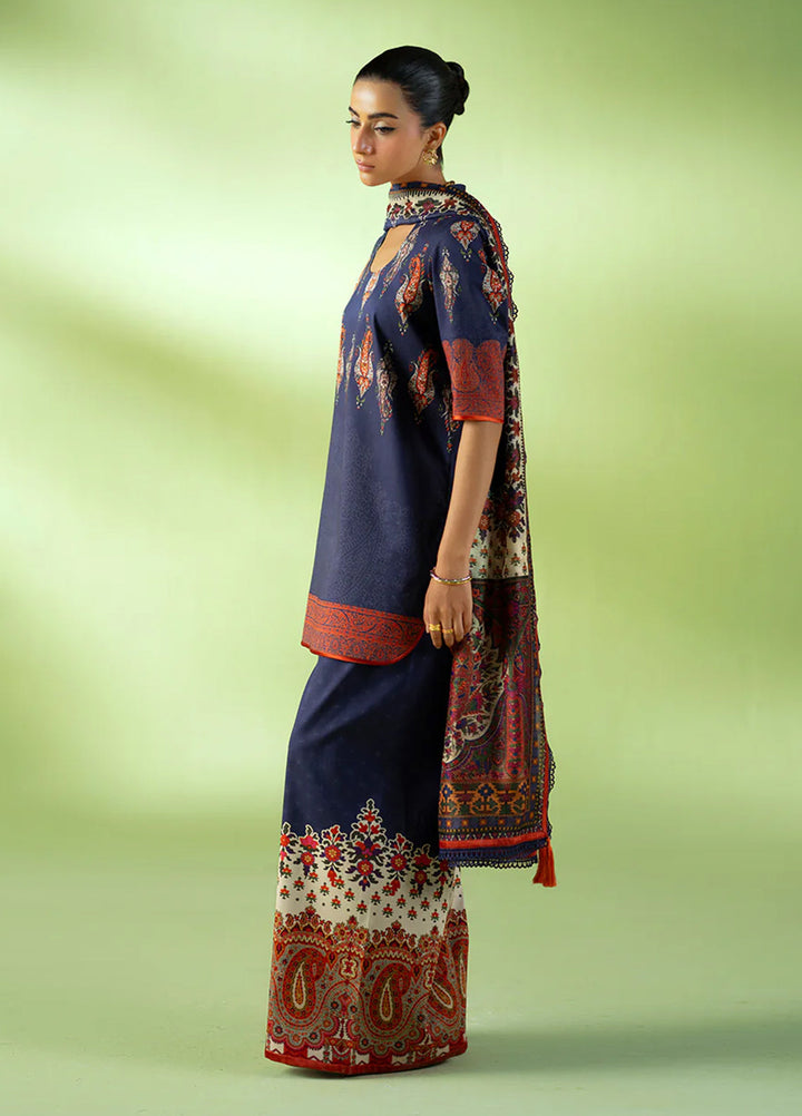 Joolie Prints by Saira Rizwan Printed Cambric Suits Unstitched 3 Piece SR25JP JPU25-02 Cloud Nine - Summer Collection