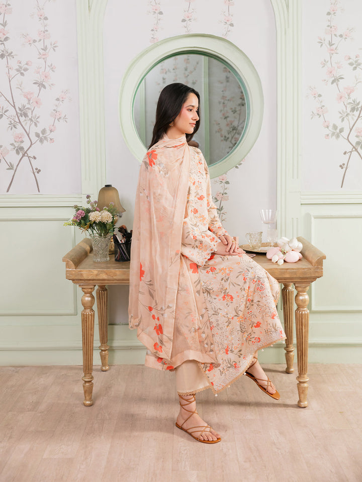 The Meetup by Yards Unstitched Embroidered Lawn 3 Piece Suit Light Whispers Casual Collection