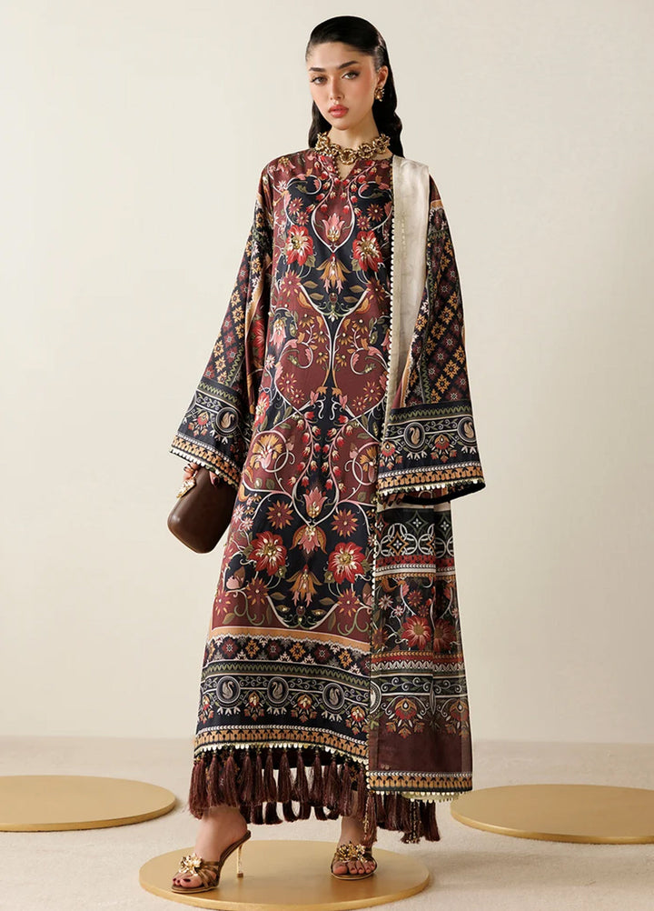 Orlina by Jazmin Unstitched Printed Silk 3 Piece Suit JZ26UO OR26-D03 - Festive Collection